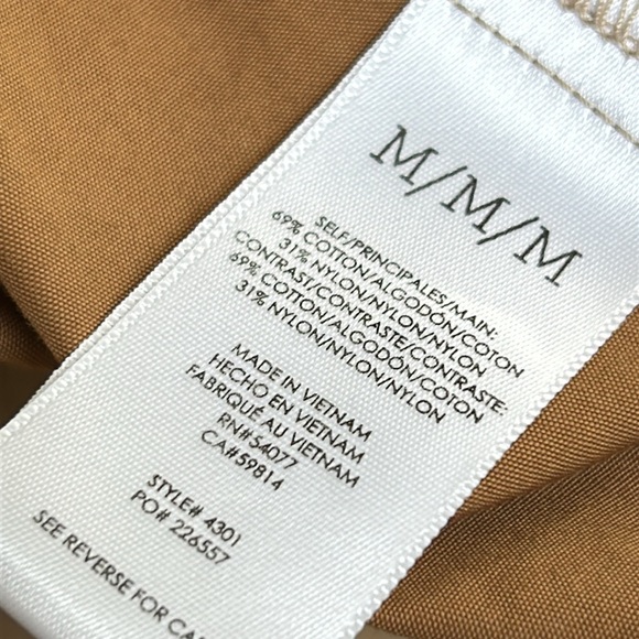 CAbi Mason Jacket Shacket Tan Size M - Picture 8 of 8